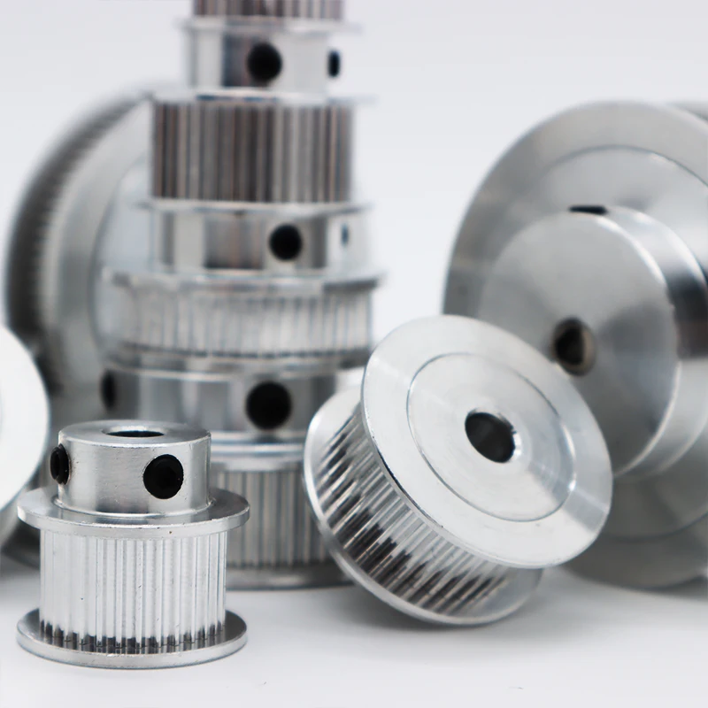 Timing Belt Pulley Timing Pulley 3D Printer Accessories 2GT Synchronous Wheels 3D Printer Pulley 30T 32T 36T 40T 60T 80T Bore 4 5 6~19 20 25mm Belt Width 6 10 15mm 2M GT2 Timing Pulley