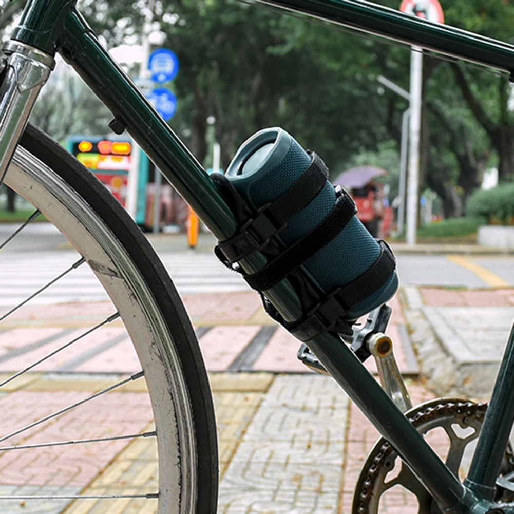 Bicycle Kettle Cage Anti Slip Speaker Mount Strap Holder Diameter 1.5-3.5inch Equipment for JBL Bluetooth-compatible Speakers