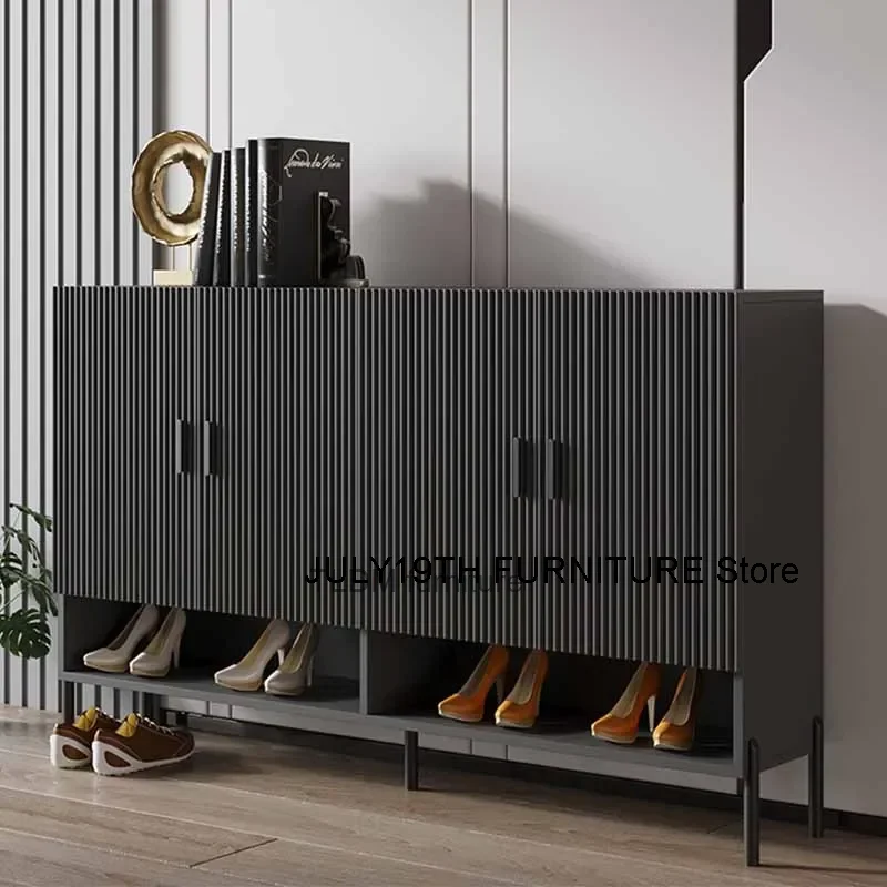 

Водонепроницаемые современные роскошные шкафы для обуви в скандинавском стиле простая скамейка стойка для обуви Полка Экономия места обувная мебель
