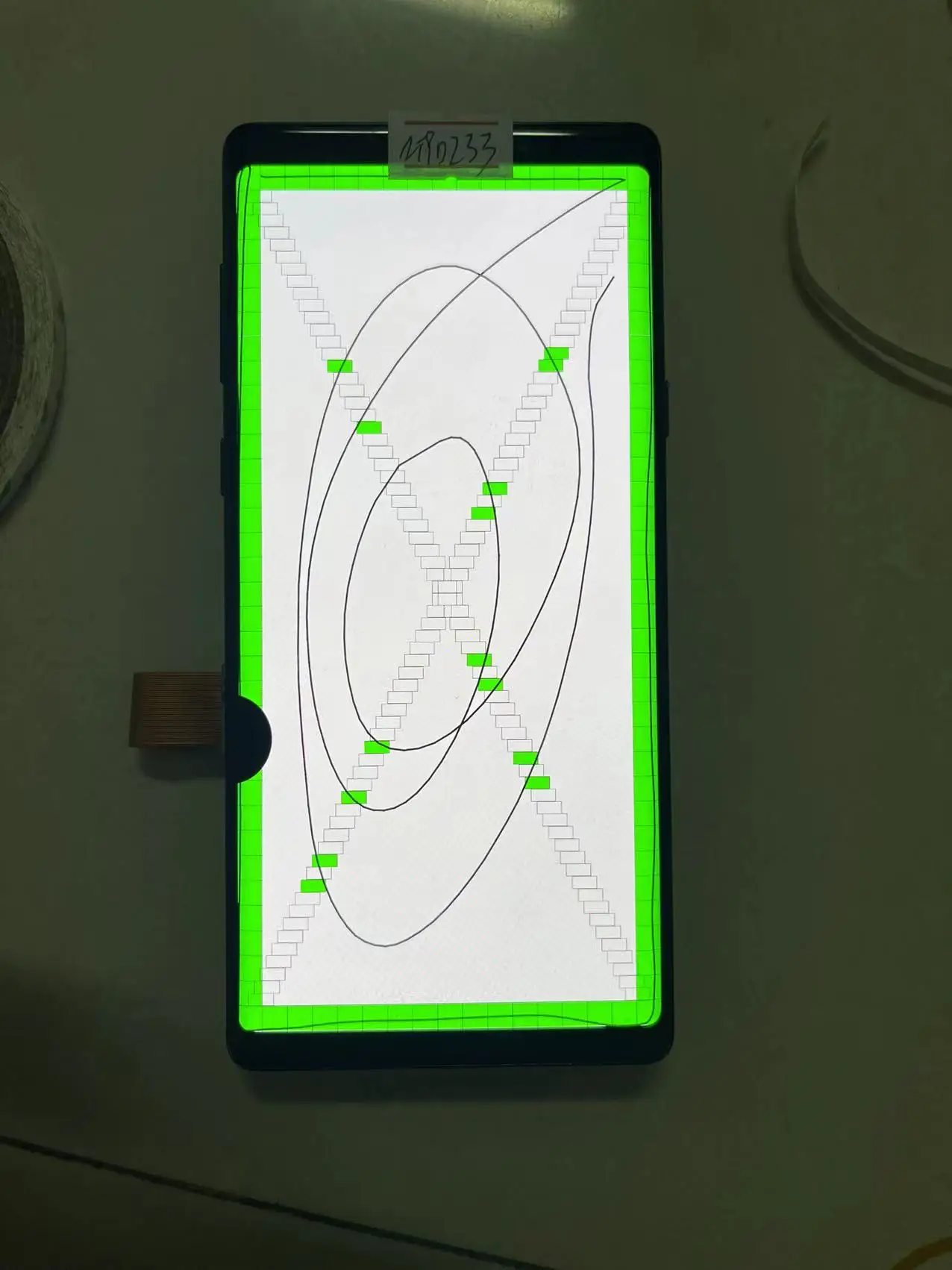 Ｚ Ʈ 8 SUPER AMOLED LCD ũ, N9500 ġ  ,   ȭ  