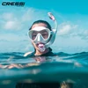 Cressi F1 Snorkeling Set Diving Mask Dry Snorkel Framless Shiny Silicone Scuba for Adults 2