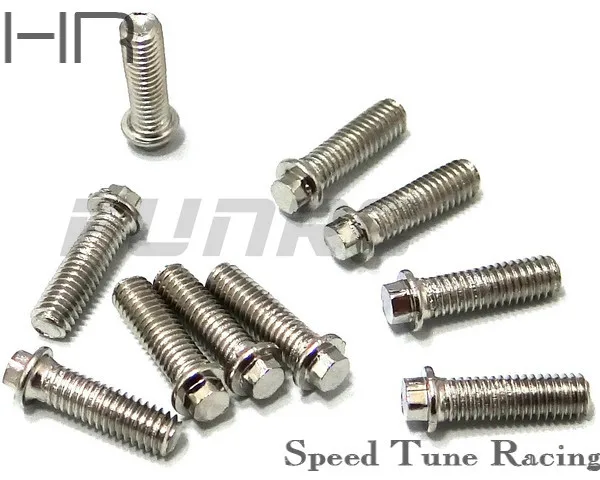 HR RC Remote Control Model Car Accessories Simulation Wheel Hub Special Custom Proportional Hexagon Screw M3X10