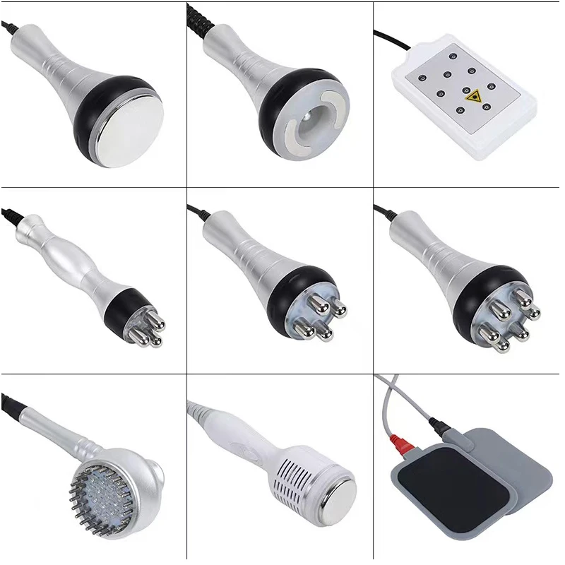 Body Sculpting Machine 40K RadioFrequency Multifunctional Body Sculpting 6/9IN1 Cavitation Vacuum Massage Device Body Shape Lipo Laser Slimming Machine