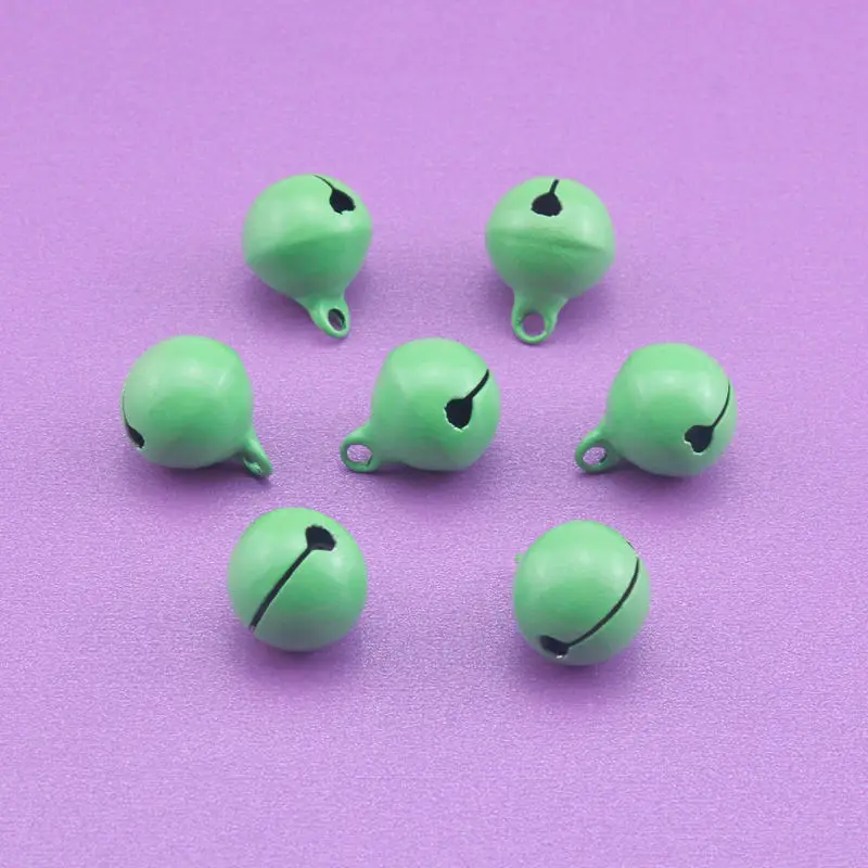 thumbnail image 1 of 15Pcs Metal Bells Jingle Bell Loose Beads For Home Christmas-Tree Decoration Crafts DIY Handmade Earrings Pendants Accessories, 1 of 5