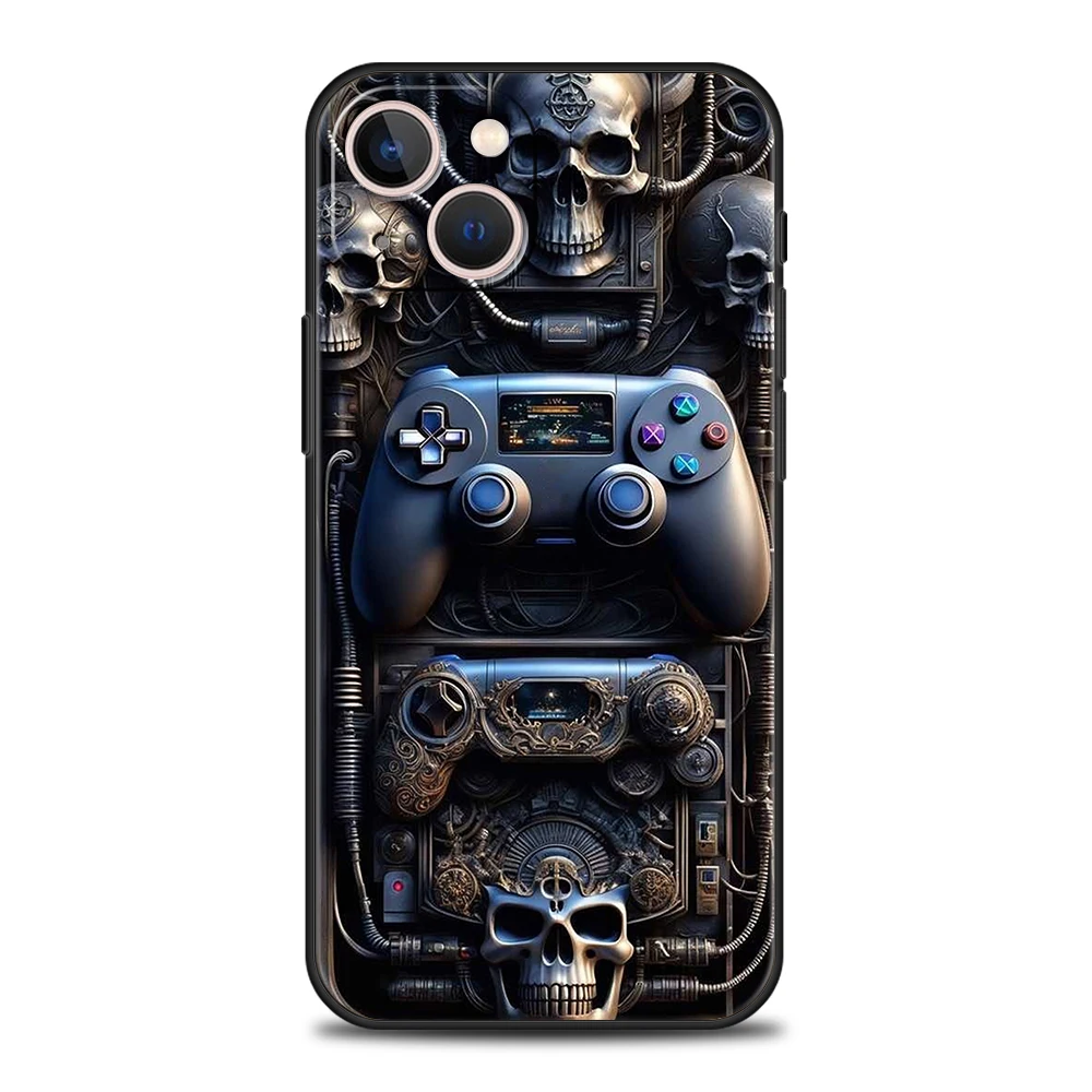 Retro Game Controller Shockproof Silicone Phone Case