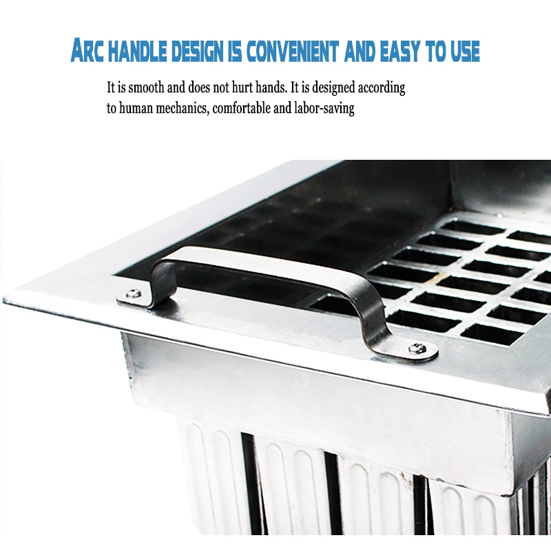 40Pieces /Batch Commercial Freezer Mould Ice Pop Mold Popsicle Durable Stainless Steel Ice-cream Mould 6