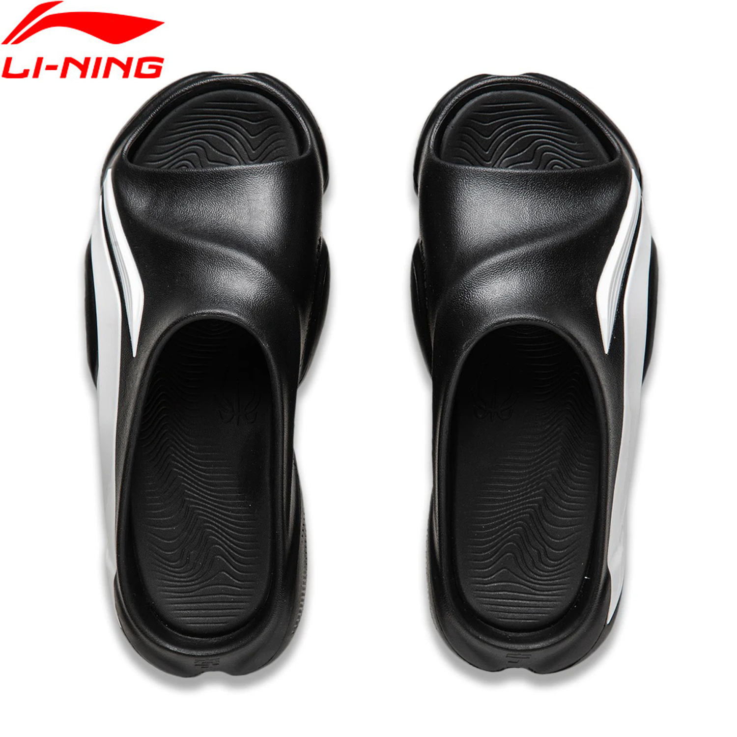 Li-Ning Men BADFIVE SLIDE Basketball Off Court Slippers Breathable Outdoor Sports Sandal Leisure LiNing Beach Sandals ABTU001