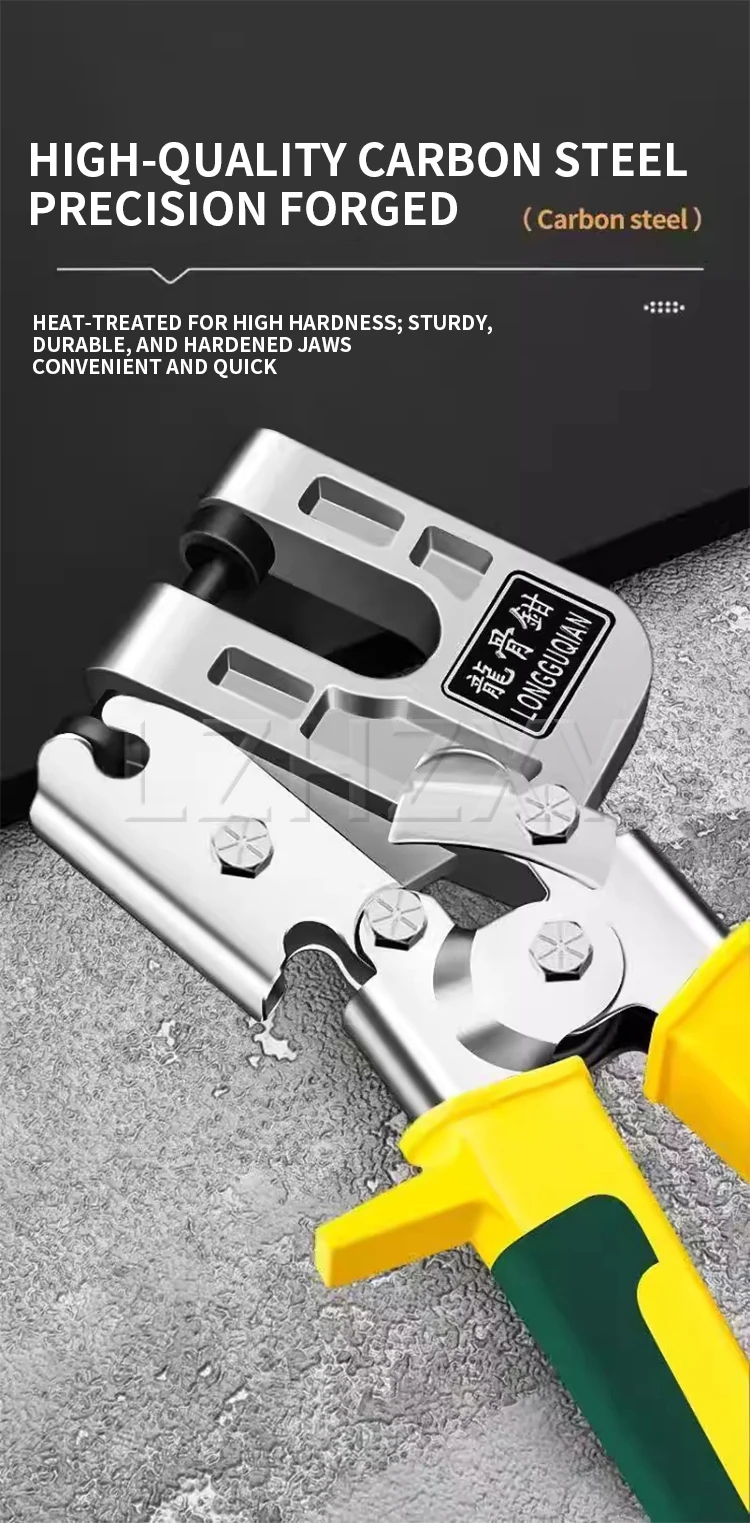 Metal Stud Crimping Pliers, Double-Handle Stud Pliers, Aluminum Ceiling Perforat