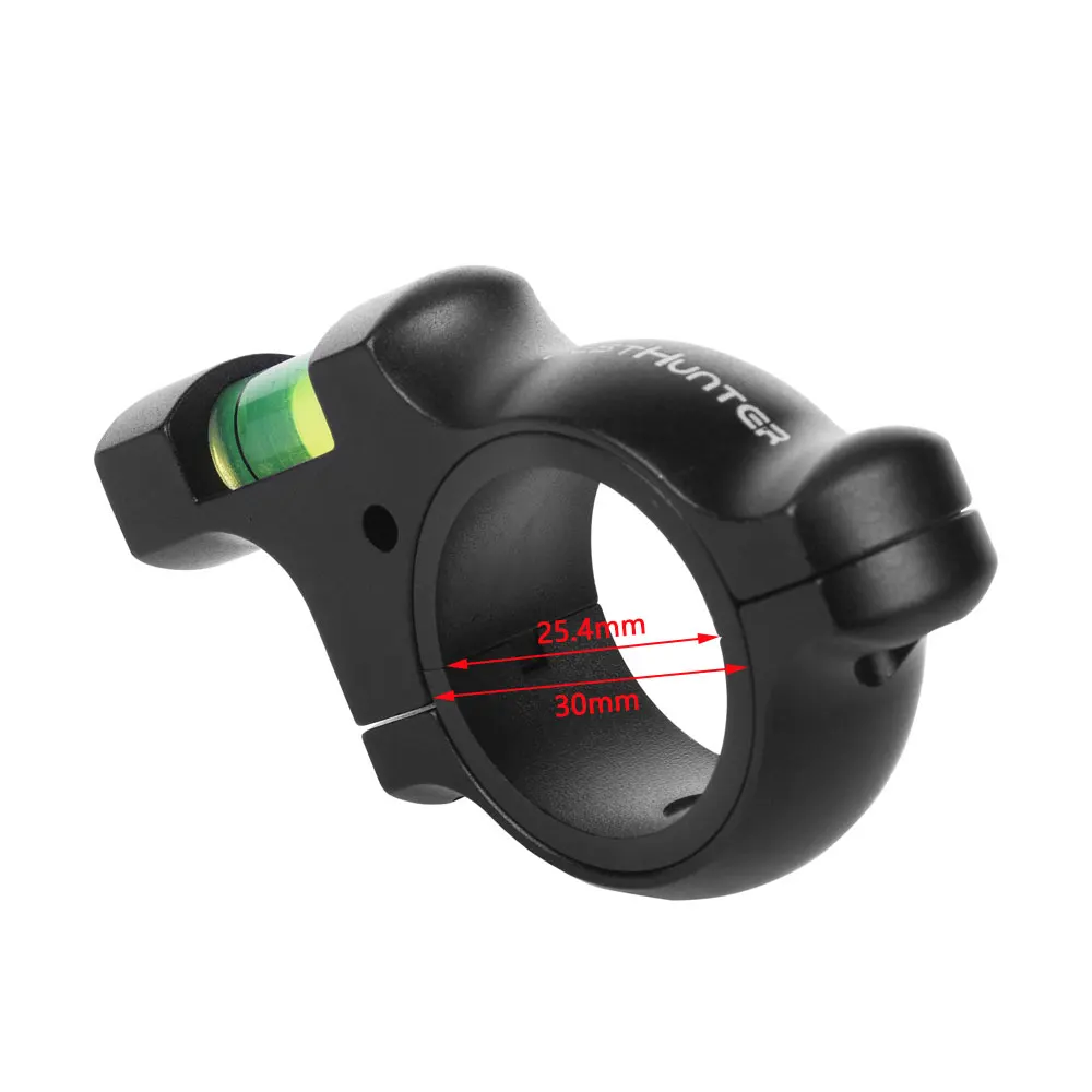 WestHunter Rifle Scope Bubble Level 25.4mm/30mm Anti Cant Spirit Level Tactical Sight Mount Rings Adapter Hunting Accessories scope bubble level