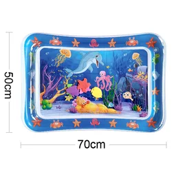 Infant Inflatable Water Play Mat for Tummy Time and Early Development (1PCS)