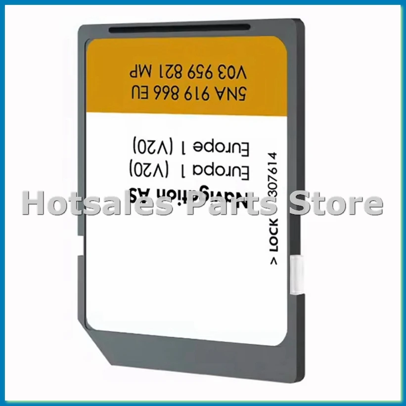 SD AS V20 2024 / 2025 MIB2 디스커버 미디어 SD 카드 맵 32GB 유럽 내비게이션 카드-A86Z