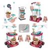 Kid Cleaning Toy Set Detachable Housekeeping Cart with Cleaning Tools Pretend Play Toys Gifts for Child Develop Hand-on Ability 5