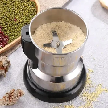 400W Multifunctional Electric Coffee Grinder for Beans Nuts Spices Grains Home Kitchen Grinder Machine 1