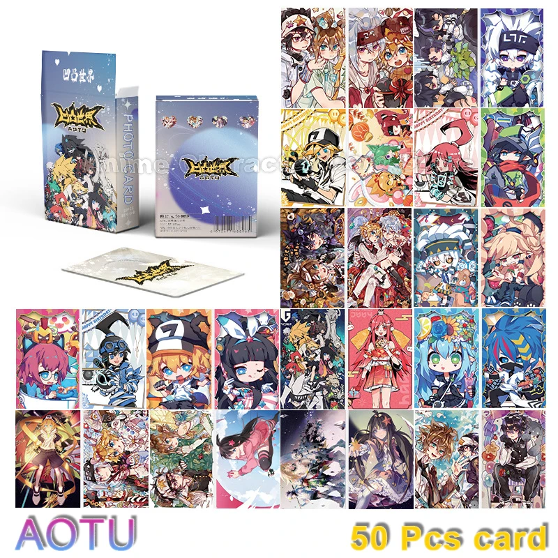 LOMO Cards Anime Bob Esponja SquarePants Crayon Shin-chan Post Card Photocards Hobby Game Collection Toys para niños, regalos