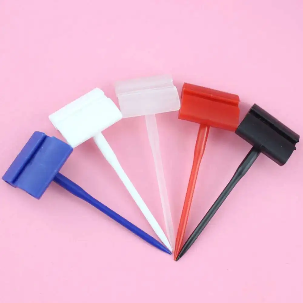 Pin Tag Holder Price Clamp Sign Clip Spike With Spear For Sea Food Ice Stick In