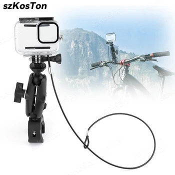 Lanière noire en acier inoxydable pour accessoires GoPro, 60CM, pour Go Pro 13 12 11 10 9 8 Insta360 X4 DJI OSMO Action 4, caméra 1