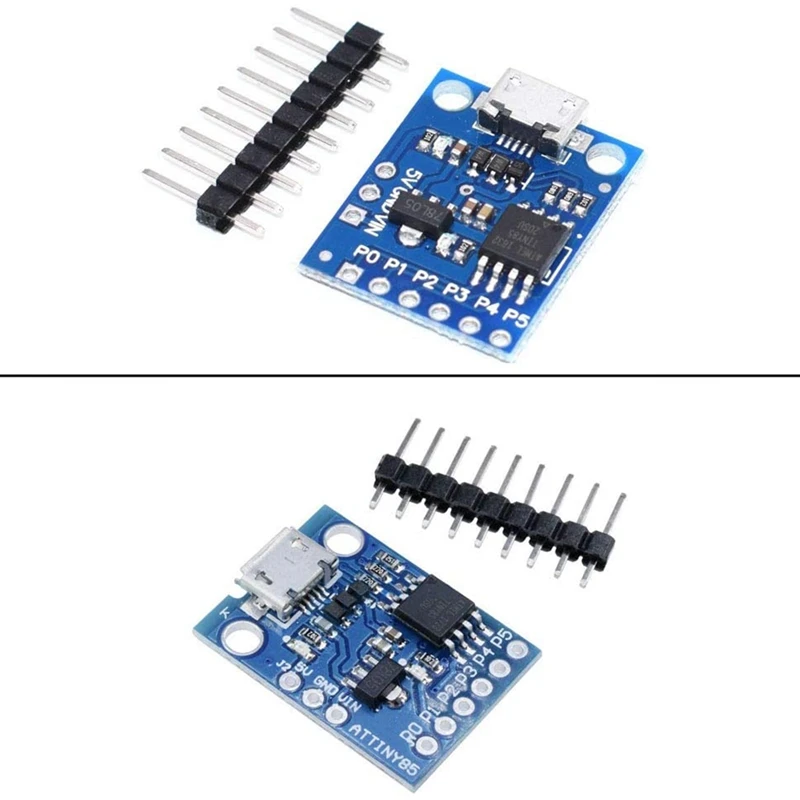 5Pcs Attiny Attiny85 Digispark ű Ÿ Arduino IIC I2C TWI SPI   ũ USB   