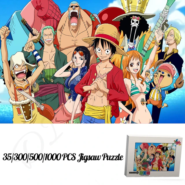 1000 Pieces Japanese Anime Puzzles One Piece Jigsaw Puzzles for Adults Kids  Educational Toys High Difficulty Decompression Game - AliExpress