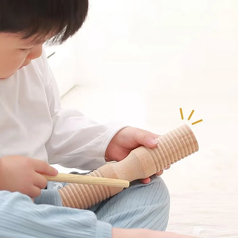 Musical Instruments For Baby 1 2 3 Years Montessori Wooden Toys Child Game Interactive Music Educational