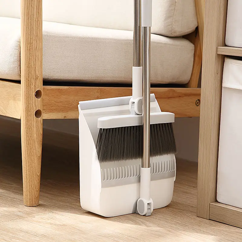 Dust Brooms Sets Magic Folding Dustpan for Home Cleaning Brush To Sweep Squeeze Mop Floor Toliet Wiper Garbage Broom and Dustpan_voghion.com
