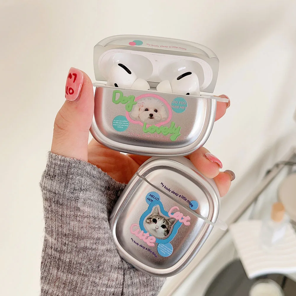 Cute Cat Earphone Case For Apple Airpods 1 2 Pro Cover Fashion Lovely Headphones  Cases For Airpods 3 Charging Box - AliExpress