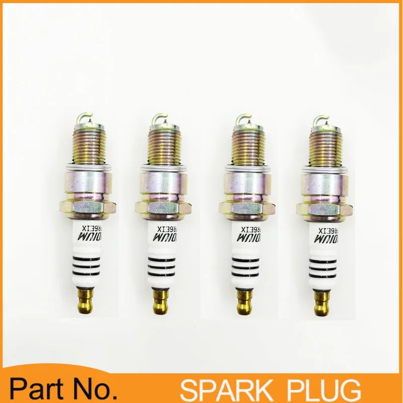 

4pcs/lot BPR6EIX 6637 New High Quality Iridium Spark Plug For Nissan BMW Audi Subaru IW20 BPR6EIX-6637