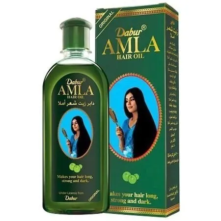 Натуральное масло для ухода за волосами Dabur Amla без натуральной добавки 200 мл |