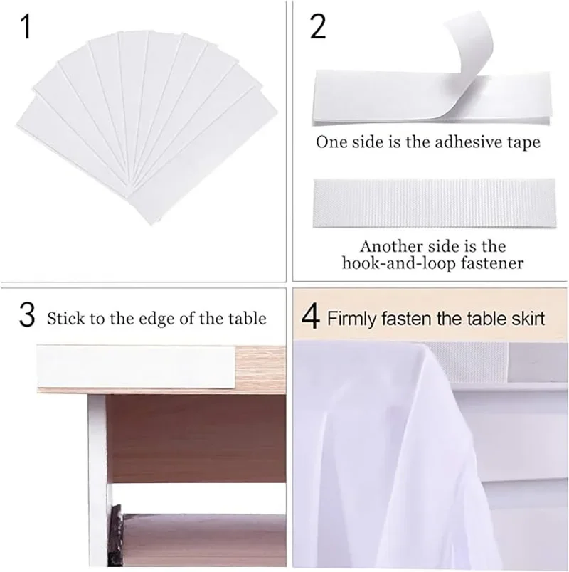 Party Table Skirt Birthday Pleated Dessert Tablecloth Cover Wedding Festive Table Skirting Baby Shower Home Table Decor 4