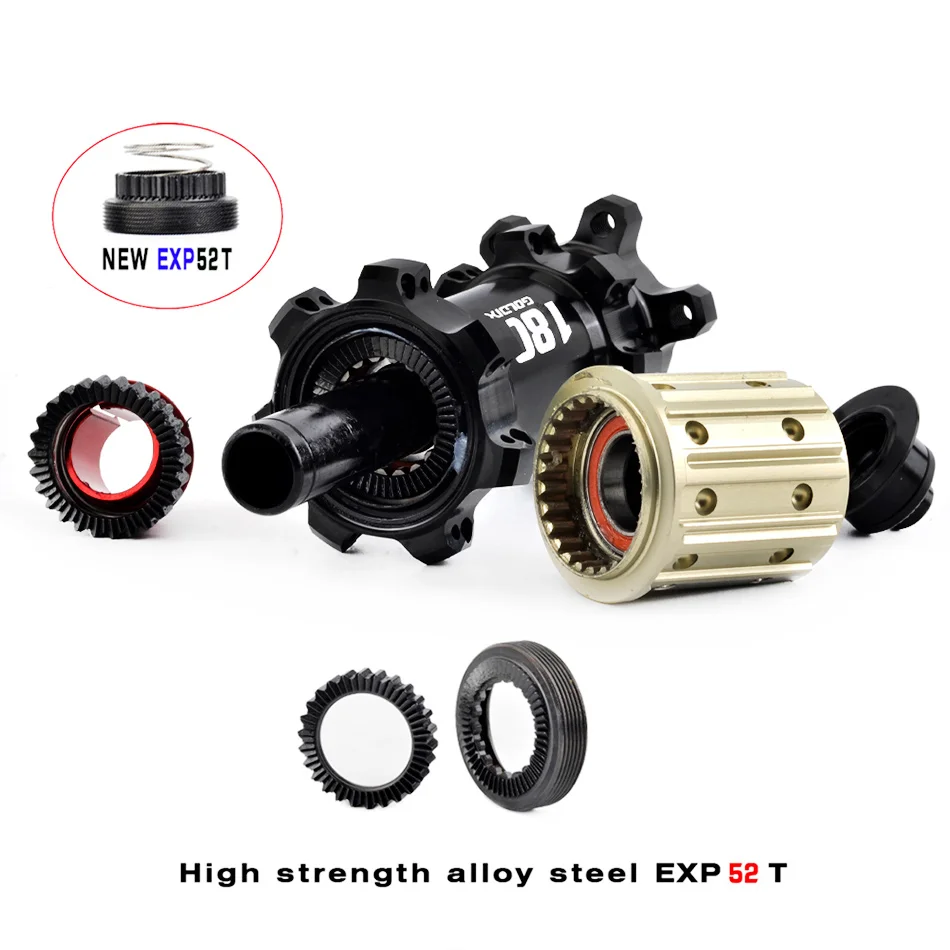 GOLDIX M180 MTB 부스트 허브, 6 볼트 센터 잠금 디스크, 28H EXP 래칫, 52T 마운틴 XD 클래스 자전거 허브, 시마노 SRAM 11 12 속도