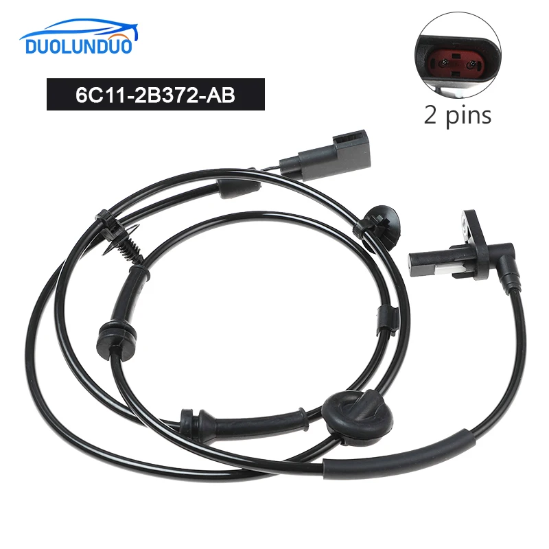 

New 6C112B372AB 1371543 Front ABS Wheel Speed Sensor For Ford Transit 2006-2010 2011-2015 6C11-2B372-AB 6C112B372AA 1371543
