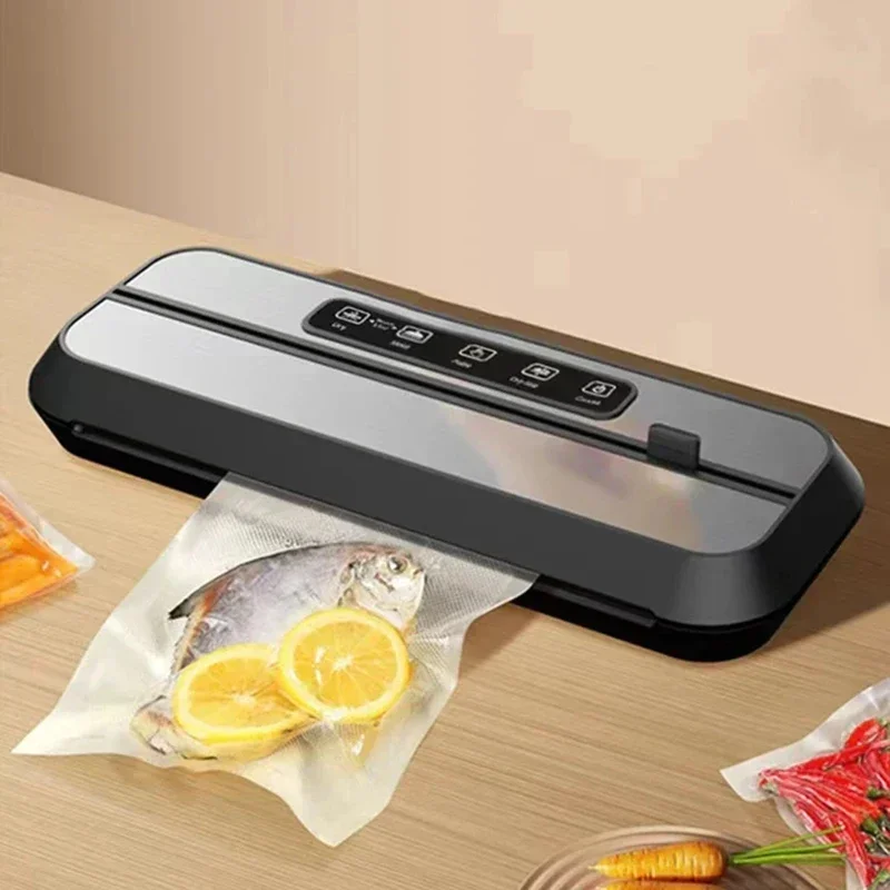 Toque Aferidor de Vácuo de Alimentos Molhado e Seco de Dupla Finalidade Máquina de Embalagem a Vácuo Doméstica Livre 10 Pcs Bolsas de Vácuo Xiaomi110v 220v
