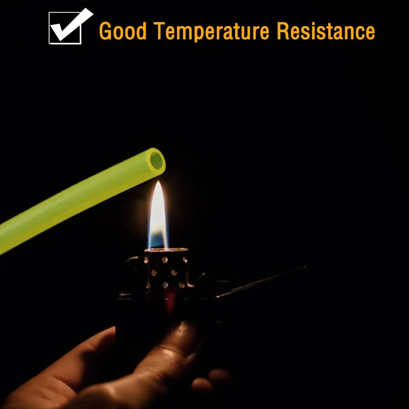 Yellow Food Grade Silicone Rubber Hose ID 0.5 1 2 3 4 5 6 7 8 9 10 12 14 16 18 20 25mm Soft Flexible Silicone Tube Water Hose 1M