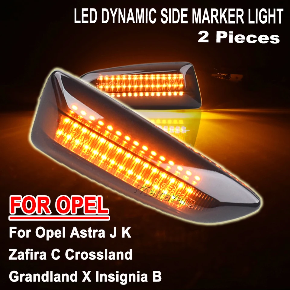 Dynamische LED-Blinkerleuchte für V-auxhall O-pel Adam Astra H Corsa D Dynamische LED-Blinkerleuchte für V-auxhall O-pel Adam Astra H Corsa D