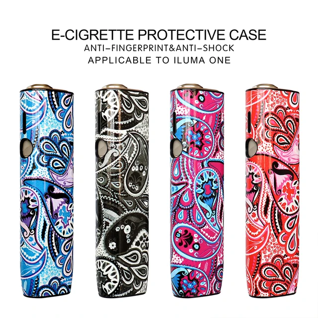 For IQOS ILUMA ONE E-cigarette Silicone Protective Case Anti-scratch  Storage Sleeve Cover - Green Wholesale