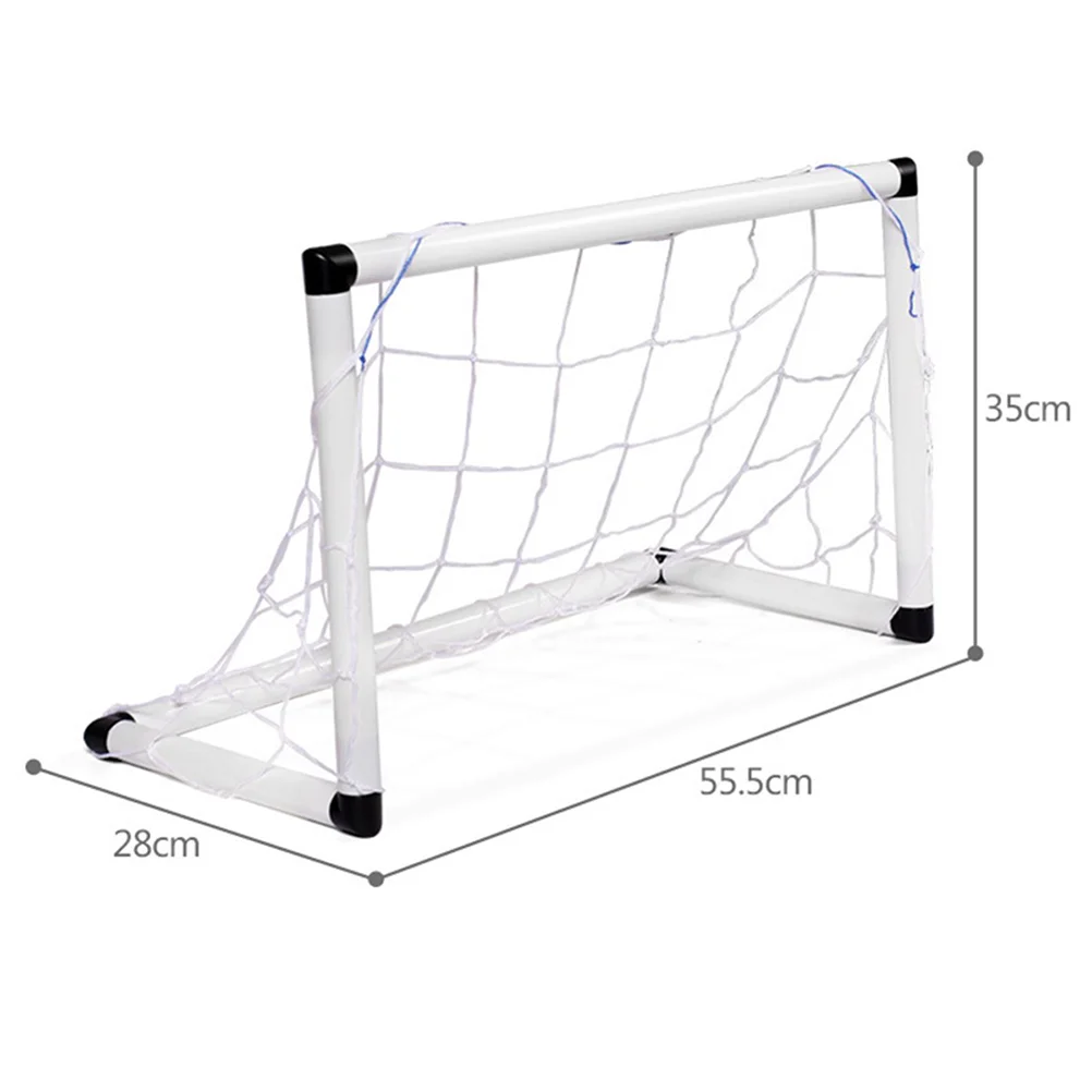 2Pcs Portable Durable Football Training Set Inflatable Soccer Sports Toy Football Doors Team Game Outdoor Activity