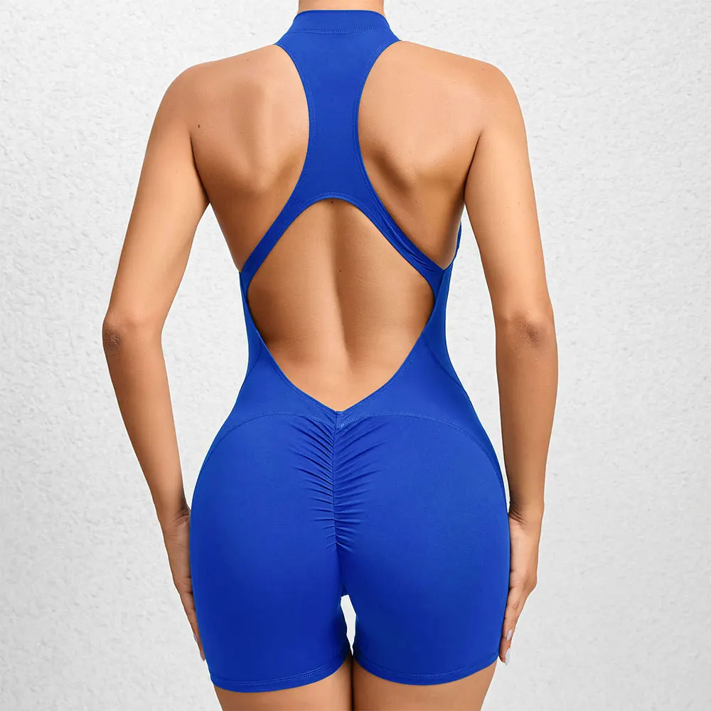 Vestido De Tenis ABOCIW Con Shorts Integrados - Espalda Descubierta, Sujetador Extraíble, Tela Elástica Para Deporte