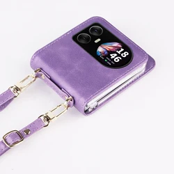 Custodia per telefono in pelle di lusso con flip, funzione stand e porta carte