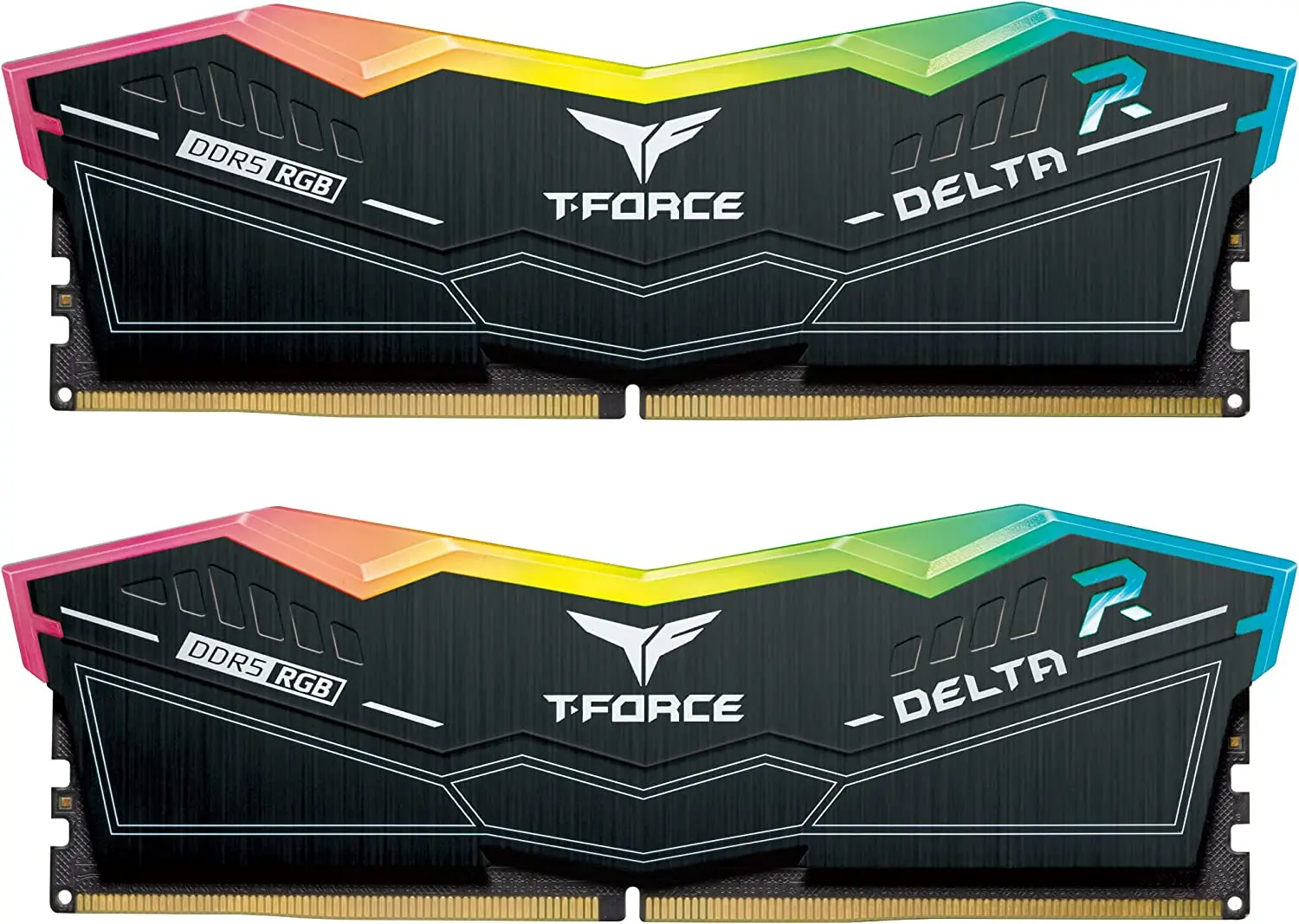 TEAMGROUP T-Force 델타 RGB DDR5 램, 인텔 XMP 3.0 및 AMD Expo 호환 데스크탑 메모리 모듈 램, 32GB (2x16GB), 6000MHz CL30