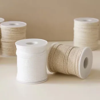 Eco-Friendly Cotton Candle Wick Roll 50/61M 1