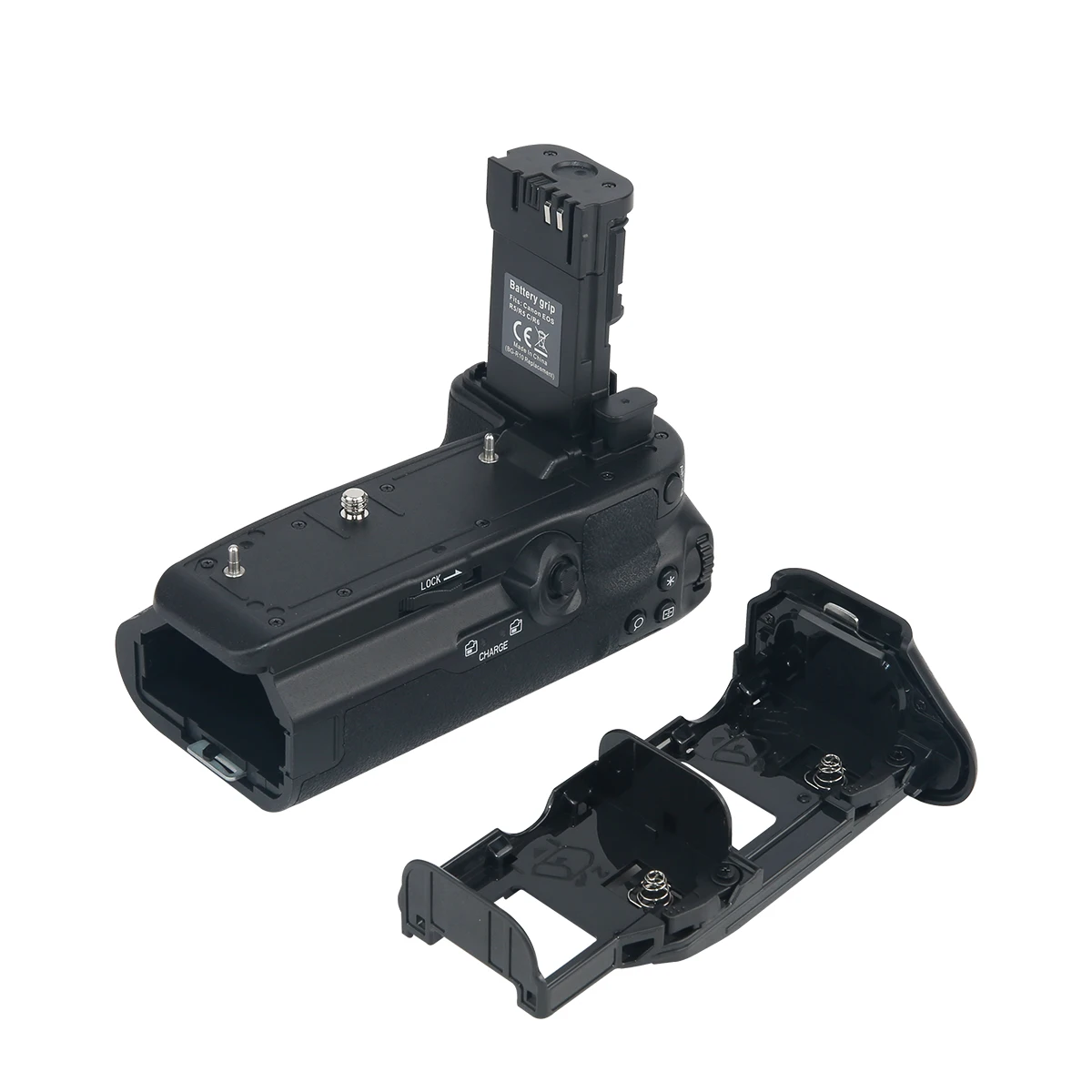 Camera Battery Handle Grip Battery Grip with 2.4G Remote Control Screen for Canon R5 R5C R6 BG-R10 LP-E6 E6N E6NH