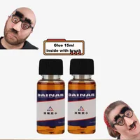 15ml Special Effect Glue Makeup Face Painting Wound Makeup Halloween Stick Fake Mustache Fake Hair Skin Wax Fake Scar Tool Glue 2
