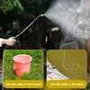 Automatic Electric Watering Sprayer Automatic Watering Spray Gun with 3/5/8M Water Pipe Garden Plant Mister Sprayer Irrigation 5
