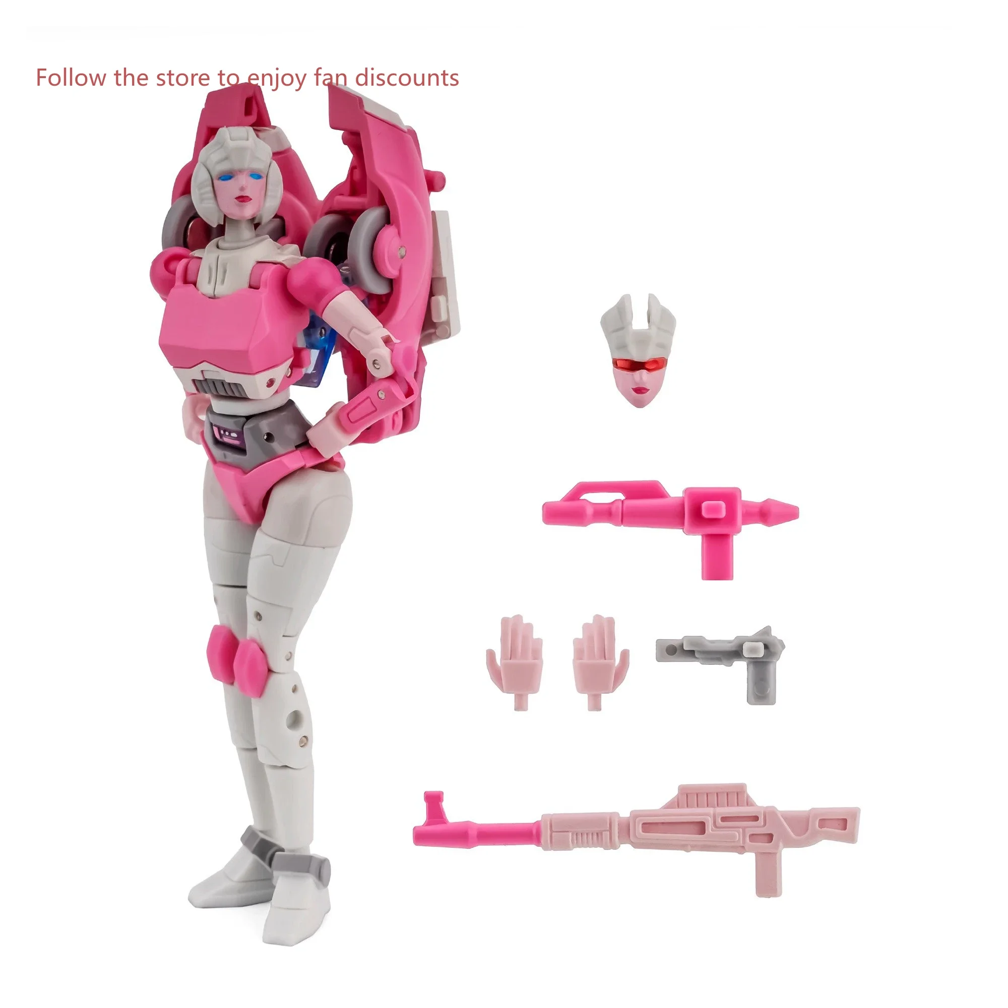

Мини-трансформер Newage NA H48 Arcee Pocket War G1, экшн-фигурка робота, коллекционная деформированная модель