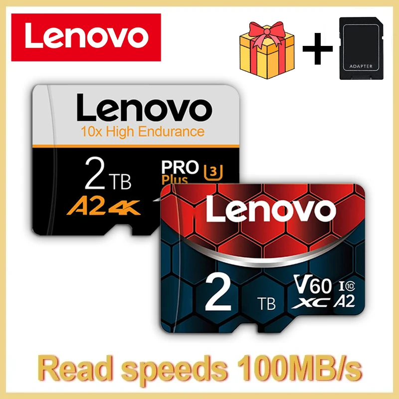 Lenovo 2Tb Flash Memory Sd Card 256Gb Micro Tf/Sd Card 1Tb Sd Memory Card 128Gb Micro Tf Card Adapter Android Per Steam Deck