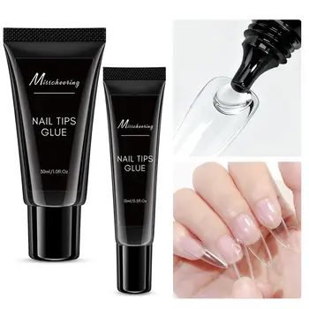 Colla per strass per unghie, gel super forte per decorazioni con brillantini, gemme, diamanti, adesivo per nail art, accessori per la bellezza.