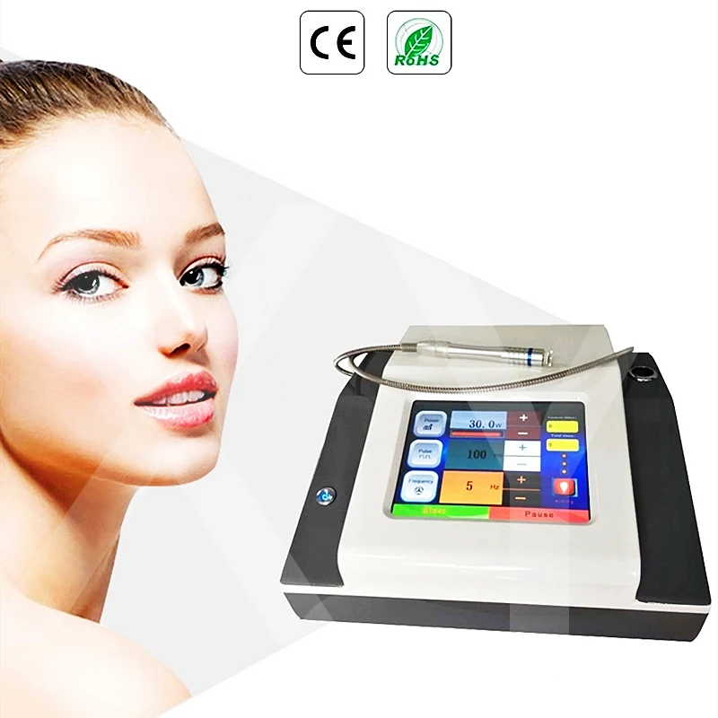 

New 980nm laser instrument for removing red blood clots, a laser silk purifier, non e-optical, radiofrequency, non-invasive