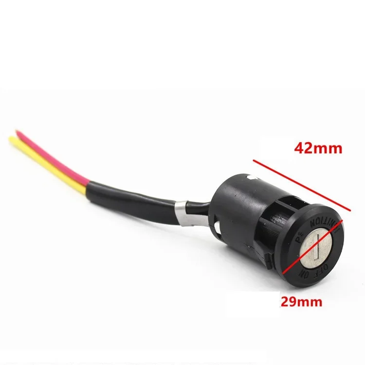 Universal Motorrad Motorrad E-Fahrrad Zündschlüssel Power Lock Für Elektrische Fahrrad Elektrische Roller Zündschlüssel – Detail 6