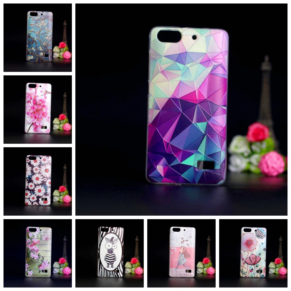 Чехол для Huawei Honor 4C силиконовая задняя крышка из ТПУ G Play Mini CHM-CL00 Honor4C чехлы