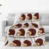 Hail To The Commanders - Washington Commanders Blankets Fleece Throw Blanket Sofa For Couch Bedding Travel Throws Bedspread 1
