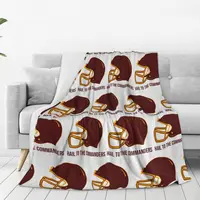 Hail To The Commanders - Washington Commanders Blankets Fleece Throw Blanket Sofa For Couch Bedding Travel Throws Bedspread 1
